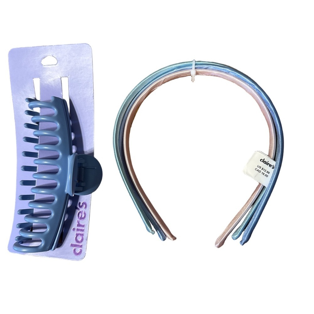 Claire's Blue, green and pink Hair Accessory Set